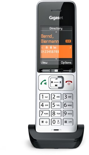Gigaset COMFORT 500HX Analoge-/DECT-telefoon Nummerherkenning Zwart, Zilver-2