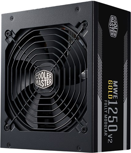 Cooler Master MWE Gold 1250 V2 ATX 3.1 power supply unit 1250 W 24-pin ATX Zwart