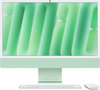 Apple iMac Apple M M4 59,7 cm (23.5") 4480 x 2520 Pixels Alles-in-één-pc 16 GB 256 GB SSD macOS Sequoia Wi-Fi 6E (802.11ax) Groen