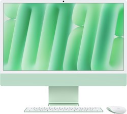 Apple iMac Apple M M4 59,7 cm (23.5") 4480 x 2520 Pixels Alles-in-één-pc 16 GB 256 GB SSD macOS Sequoia Wi-Fi 6E (802.11ax) Groen