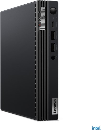 Lenovo ThinkCentre M70q Gen 3 Intel® Core™ i5 i5-12400T 8 GB DDR4-SDRAM 256 GB SSD Windows 11 Pro Mini PC Zwart