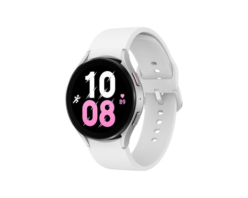Samsung Galaxy Watch5 3,56 cm (1.4") OLED 44 mm Digitaal 450 x 450 Pixels Touchscreen Zilver Wifi GPS