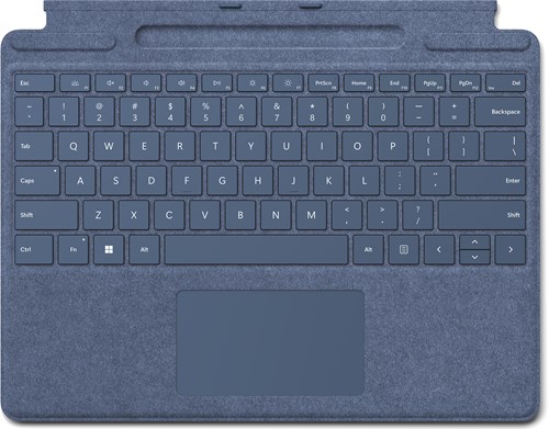 Microsoft Surface Pro Keyboard AZERTY Frans Microsoft Cover port Blauw