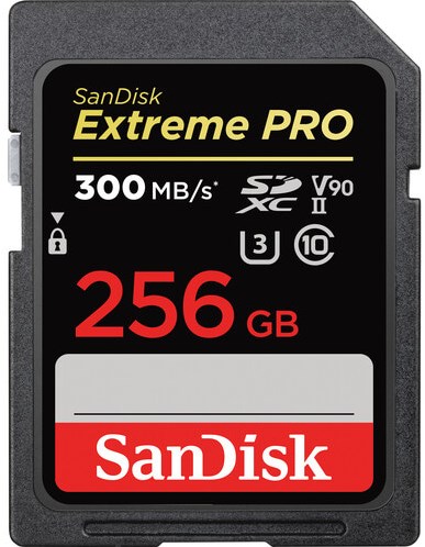 SanDisk Extreme PRO 256 GB SDXC UHS-II Klasse 10