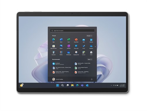 Microsoft Surface Pro 9 5G LTE 256 GB 33 cm (13") 8 GB Wi-Fi 6E (802.11ax) Windows 11 Pro Platina