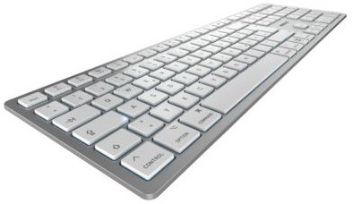 CHERRY KW 9100 SLIM FOR MAC toetsenbord USB + Bluetooth QWERTY Engels Zilver