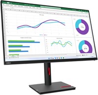 Lenovo ThinkVision T32p-30 LED display 80 cm (31.5") 3840 x 2160 Pixels 4K Ultra HD Zwart