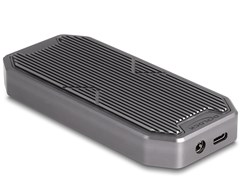 DeLOCK 42015 behuizing voor opslagstations SDD-behuizing Grijs M.2