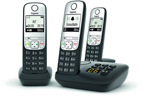 Gigaset A690A Analoge-/DECT-telefoon Nummerherkenning Zwart-2