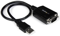 StarTech.com Professionele USB naar 1 Seriële Poort Adapterkabel met COM-behoud