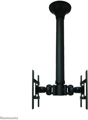 Neomounts FPMA-C200D Dual monitor/TV-beugel plafond 10-40" - h 64-104 cm-2