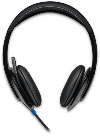 Logitech H540 USB Computer Headset Bedraad Hoofdband Kantoor/callcenter Zwart