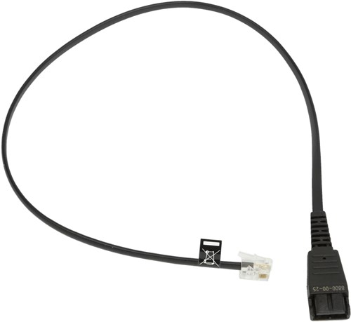 Jabra 8800-00-25 telefoonkabel 0,5 m Zwart