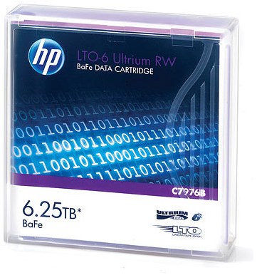 HPE LTO-6 Ultrium 6.25TB BaFe RW Data Cartridge