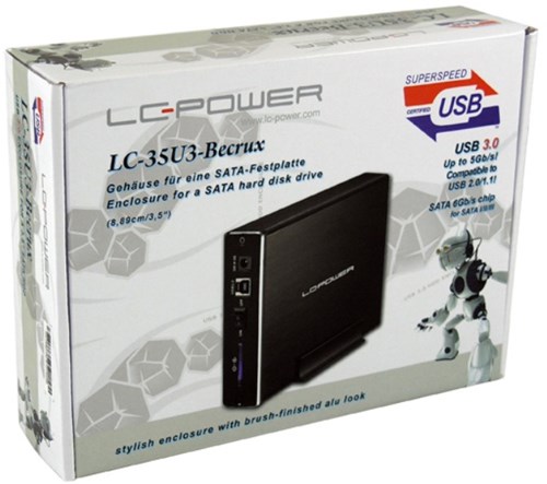LC-Power LC-35U3-Becrux Black 3.5"-3