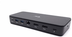 i-tec Thunderbolt 4 Dual DisplayPort Docking Station PRO + Power Delivery 92 W