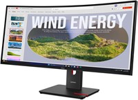 Lenovo ThinkVision T34WD-40 computer monitor 86,4 cm (34") 3440 x 1440 Pixels Wide Quad HD LED Zwart-2