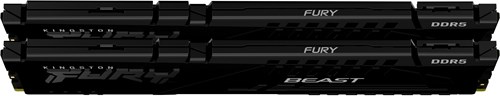 Kingston Technology FURY Beast 64GB 6000MT/s DDR5 CL30 DIMM (Kit of 2) Black EXPO-2