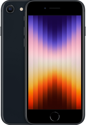 Apple iPhone SE 2022 zwart - 64 GB