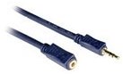 C2G 2m Velocity 3.5mm Stereo Audio Extension Cable M/F audio kabel Zwart