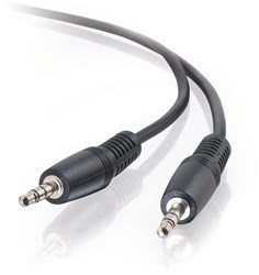 C2G 3.5 mm - 3.5 mm 7m M/M audio kabel 3.5mm Zwart