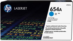 HP 654A Cyan Original LaserJet Toner Cartridge