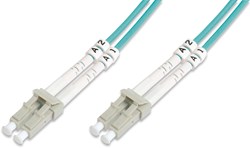 ASSMANN Electronic DK-2533-20/3 Glasvezel kabel 20 m LC I-VH OM3 Aqua-kleur