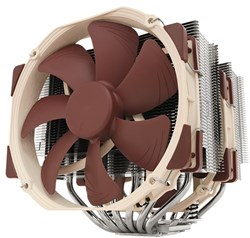 Noctua NH-D15 computer cooling system Processor Cooler 14 cm Beige, Brown, Steel