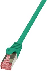LogiLink 1m Cat.6 S/FTP netwerkkabel Groen Cat6 S/FTP (S-STP)