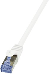 LogiLink 1m Cat.6A 10G S/FTP netwerkkabel Wit Cat6a S/FTP (S-STP)