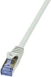 LogiLink 0.25m Cat.6A 10G S/FTP netwerkkabel Grijs 0,25 m Cat6a S/FTP (S-STP)