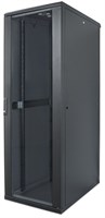 Intellinet 19" Network Cabinet - Free Standing, 36U, 600x800mm (width x depth), Black, Flatpack, Max 1500kg, Multi-Point Door Lock, One Lock Per Side Panel, Usable Depth 123 to 573mm, IP20 rated, Rack, Steel