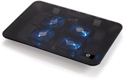 Conceptronic THANA Notebook Cooling Pad, Fits up to 15.6", 4-Fan