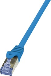 LogiLink 1m Cat.6A S/FTP netwerkkabel Blauw Cat6a S/FTP (S-STP)