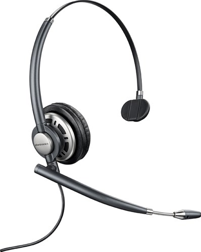 POLY Encore Pro HW710 Headset Bedraad Hoofdband Kantoor/callcenter Zwart