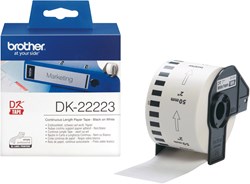 Brother DK-22223 printeretiket Wit