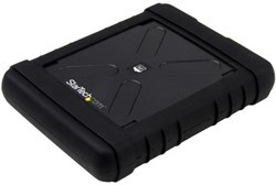 StarTech.com Rugged Hard Drive Enclosure - USB 3.0 to 2.5in SATA 6Gbps HDD or SSD - UASP