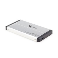 Gembird EE2-U3S-2-S storage drive enclosure HDD enclosure Silver 2.5"
