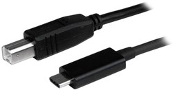 StarTech.com USB-C to USB-B Cable - M/M - 1m (3ft) - USB 2.0
