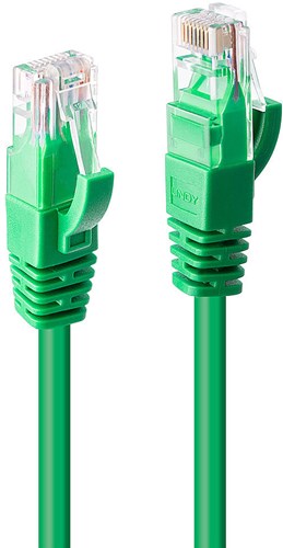 Lindy 48046 netwerkkabel Groen 0,5 m Cat6 U/UTP (UTP)