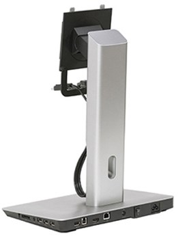 DELL 452-BBIR flat panel bureau steun Zwart, Zilver