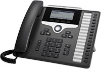 Cisco 7861 IP telefoon Zwart, Zilver 16 regels LCD