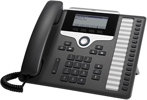 Cisco 7861 IP phone Black, Silver 16 lines LCD