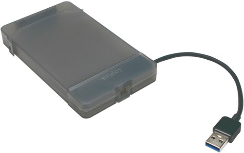 LogiLink AU0037 storage drive enclosure HDD/SSD enclosure Grey 2.5"