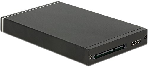DeLOCK 47226 storage drive enclosure HDD/SSD enclosure Black 2.5"-2