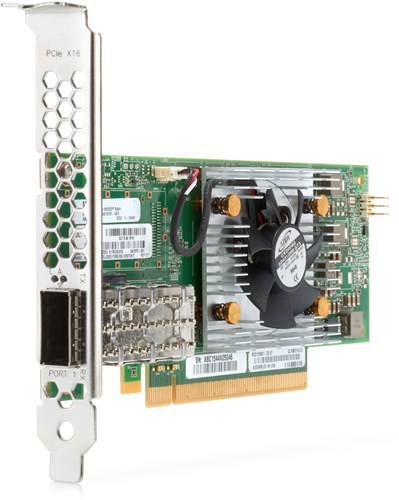 HPE Ethernet 4x25Gb 1-port 620QSFP28 Intern Ethernet / Fiber 200000 Mbit/s