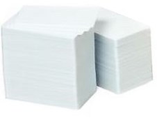 Zebra 800050-167 blanco plastic kaarten
