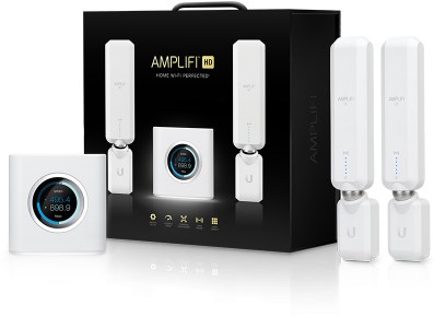 AmpliFi HD wireless router Gigabit Ethernet Dual-band (2.4 GHz / 5 GHz) White