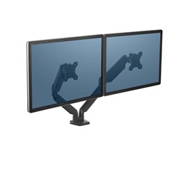 Fellowes Platinum Series dubbele monitorarm - Zwart