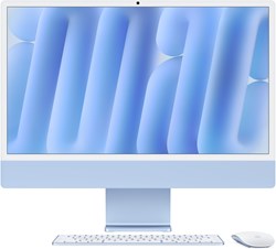 Apple iMac Apple M M4 59,7 cm (23.5") 4480 x 2520 Pixels Alles-in-één-pc 16 GB 256 GB SSD macOS Sequoia Wi-Fi 6E (802.11ax) Blauw